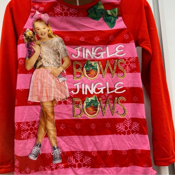 JOJO SIWA GIRLS 2PC PAJAMA WITH COZY SOCKS - Picture 5 of 5